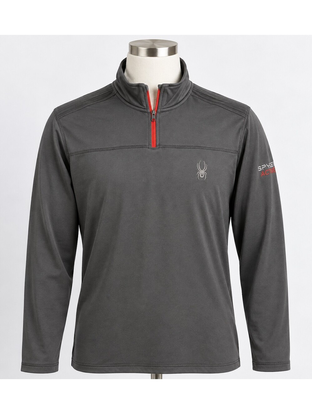 Spyder Active ProWeb 1/4-Zip Men's Black Pullover Large